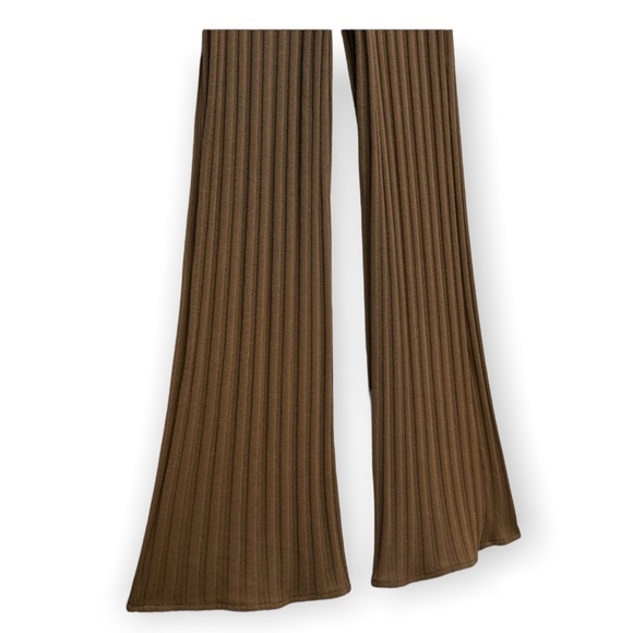 Zara Flared Ribbed Pants - Picture 4 of 4